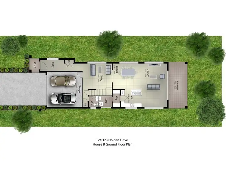 Second view of Homely house listing, 323B Holden Drive, Oran Park NSW 2570