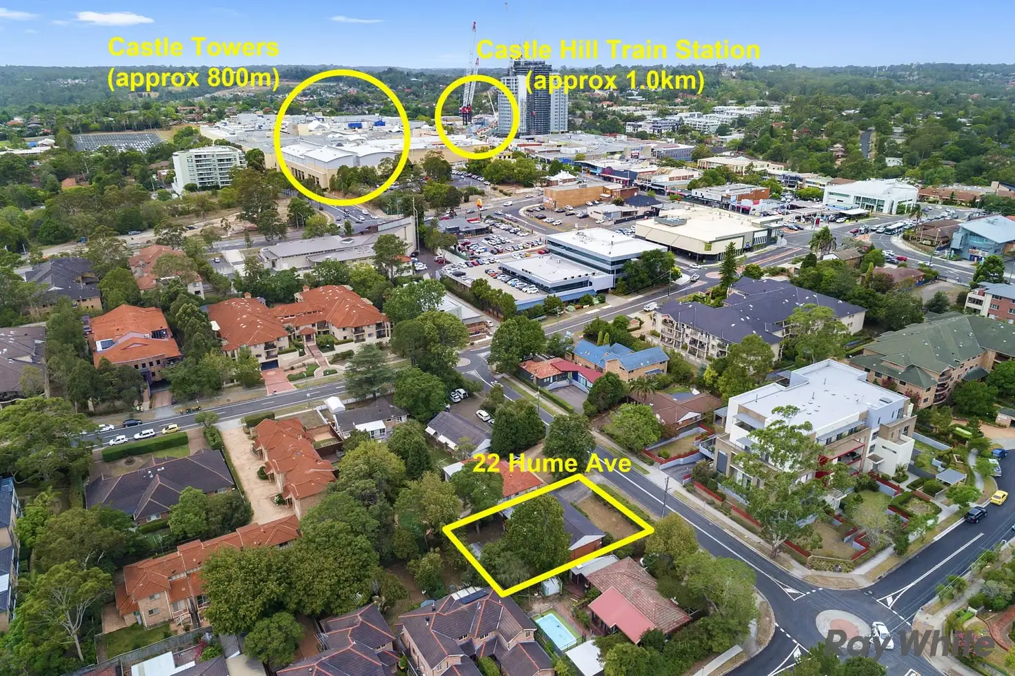 Main view of Homely house listing, 22 Hume Avenue, Castle Hill NSW 2154