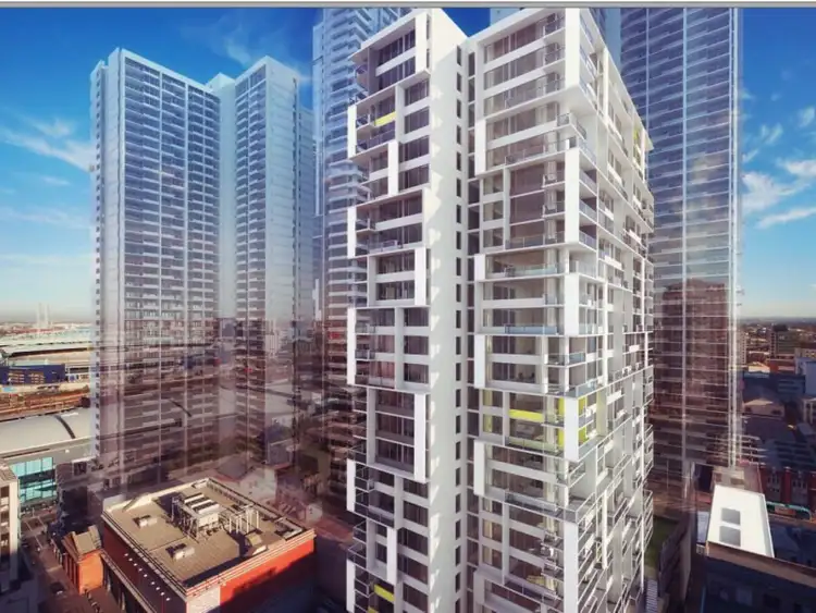 Second view of Homely apartment listing, 2709/11 Rose Lane, Melbourne VIC 3000