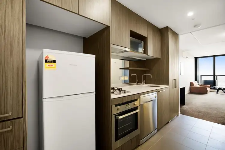 Third view of Homely apartment listing, 2515/350 William Street, Melbourne VIC 3000