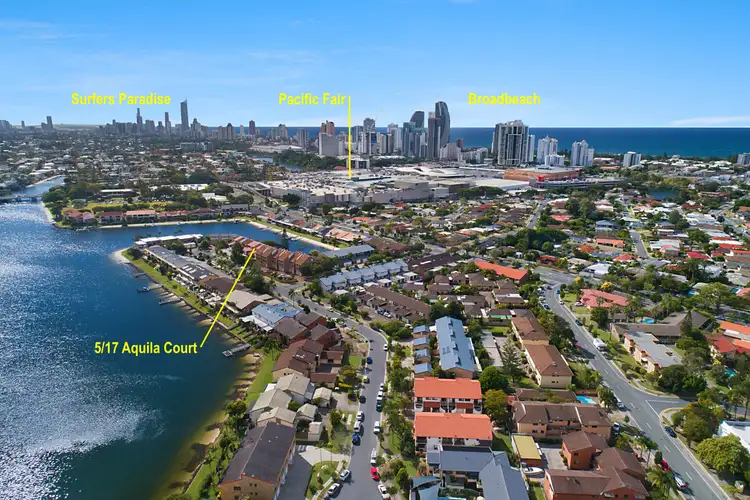Second view of Homely townhouse listing, 5/17 Aquila Court, Mermaid Waters QLD 4218