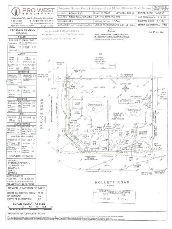 Second view of Homely land listing, Lot 2 Hollett Road, Morley WA 6062