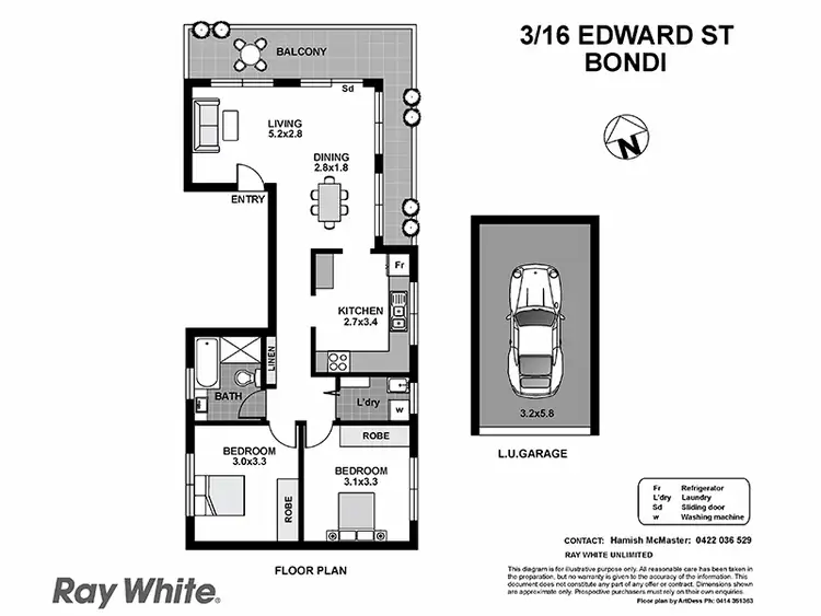 Seventh view of Homely apartment listing, 3/16 Edward Street, Bondi Beach NSW 2026