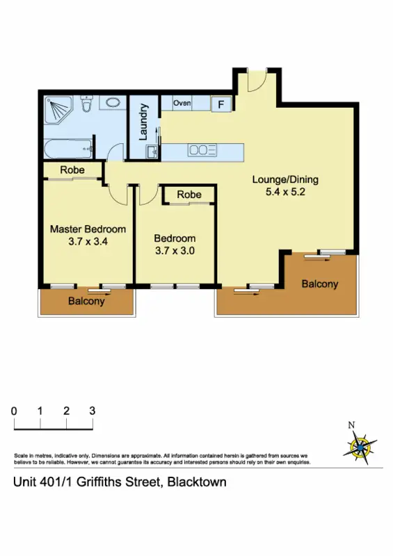 Fifth view of Homely apartment listing, 407/1 Griffiths Street, Blacktown NSW 2148