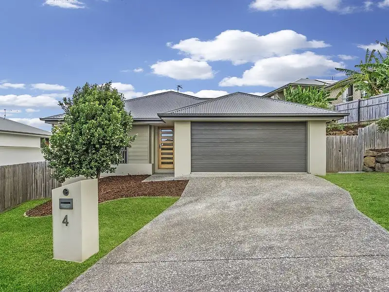 Main view of Homely house listing, 4 Hadrian Crescent, Pacific Pines QLD 4211