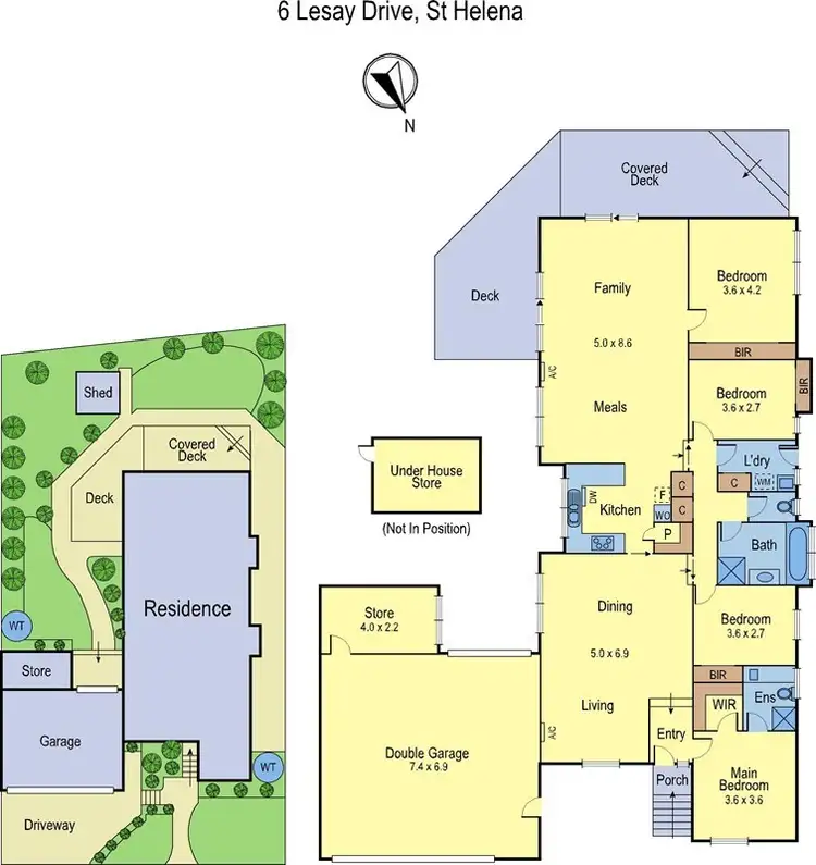 Fifth view of Homely house listing, 6 Lesay Drive, Saint Helena VIC 3088