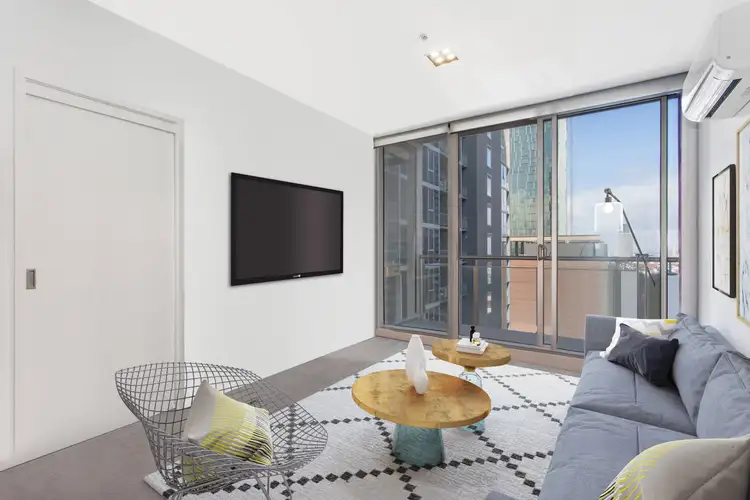 Second view of Homely apartment listing, 2008/483 Swanston Street, Melbourne VIC 3000