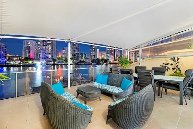 Second view of Homely villa listing, 2/45 Stanhill Drive, Chevron Island QLD 4217