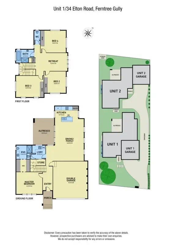 Third view of Homely house listing, 1/34 Elton Road, Ferntree Gully VIC 3156