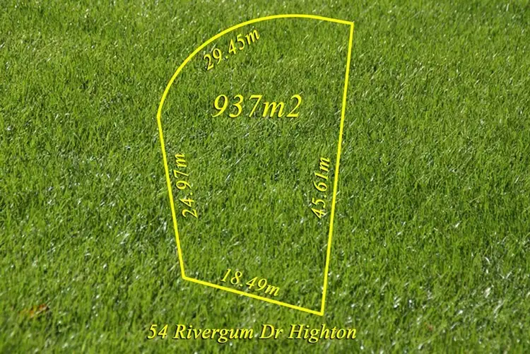Second view of Homely land listing, 54 Rivergum Drive, Highton VIC 3216