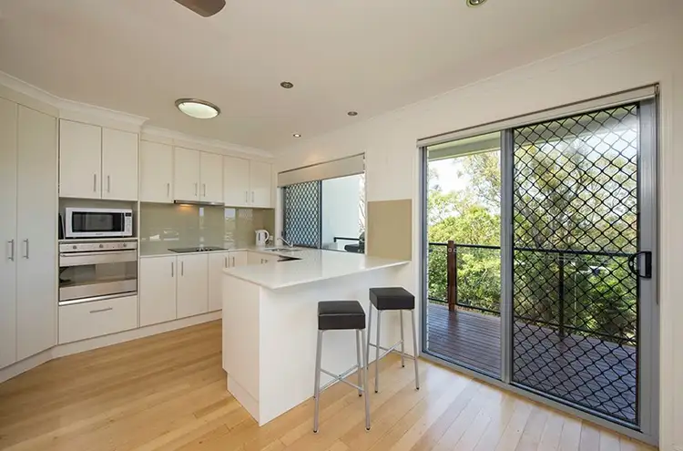 Second view of Homely townhouse listing, 2/18 Cockatoo Drive, New Auckland QLD 4680