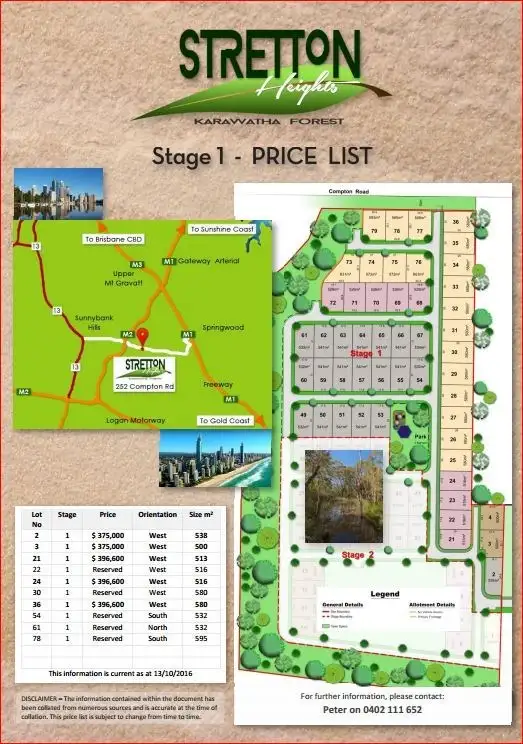 Second view of Homely land listing, Lot 4, 352 Compton Road, Karawatha QLD 4117