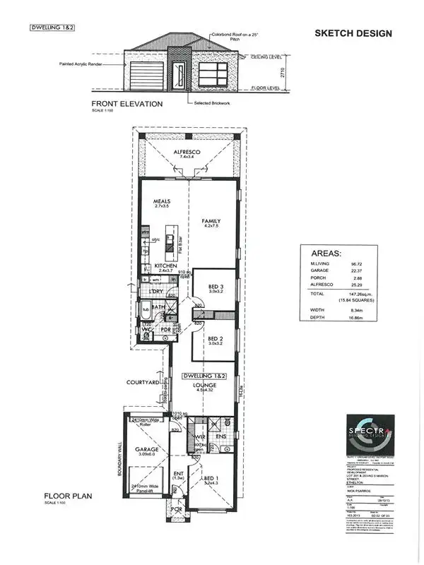 Third view of Homely land listing, Allot 3/5 Marion Street, Ethelton SA 5015