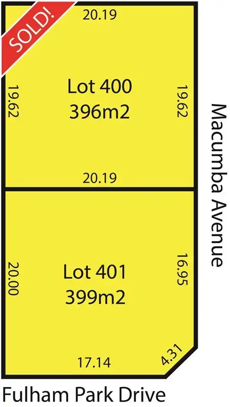 Main view of Homely land listing, Lots 400 and 401 4 Fulham Park Drive, Lockleys SA 5032