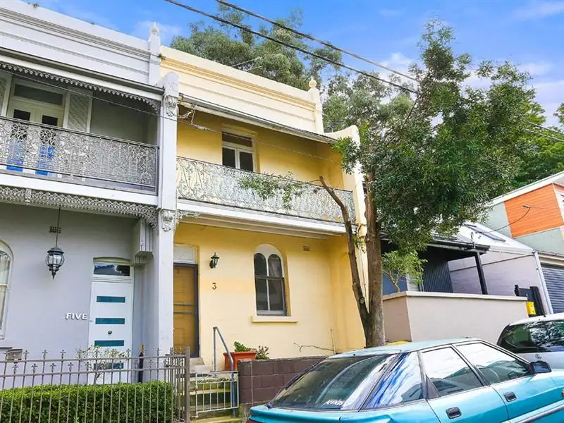 Main view of Homely house listing, 3 Wood Street, Glebe NSW 2037