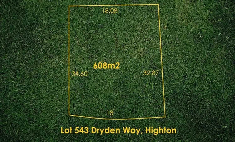 Lot 543 Dryden Way, Highton VIC 3216