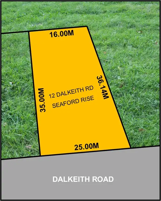 Main view of Homely land listing, 12 Dalkeith Road, Seaford Rise SA 5169