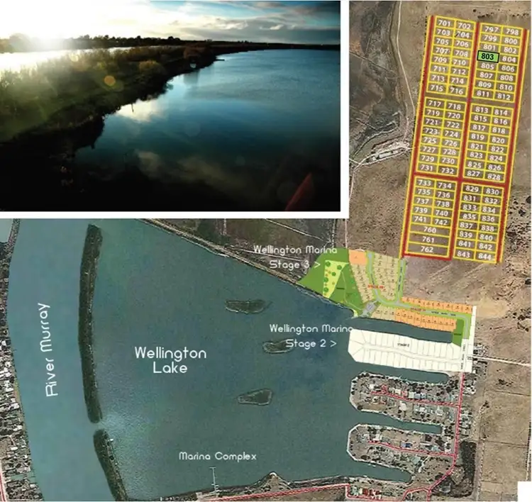 Main view of Homely land listing, Lot 803 Wellington Shores, Wellington East SA 5259