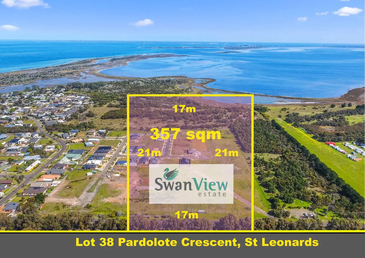 Main view of Homely land listing, Lot 38 Pardolote Crescent, St Leonards VIC 3223
