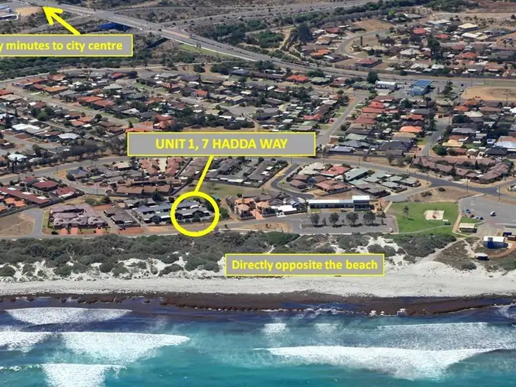 Main view of Homely unit listing, Unit 1, 7 Hadda Way, Mahomets Flats WA 6530
