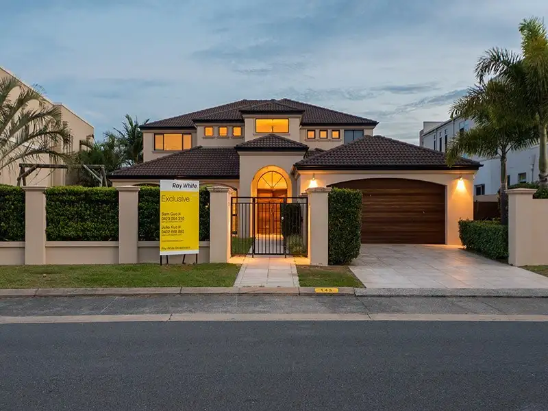 Main view of Homely house listing, 143 Sir Bruce Small Boulevard, Benowa Waters QLD 4217