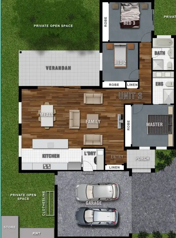 Fifth view of Homely townhouse listing, 2/28 Ross Street, Ferntree Gully VIC 3156