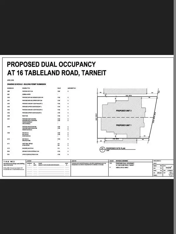 Third view of Homely land listing, 1/16 Tableland Road, Tarneit VIC 3029