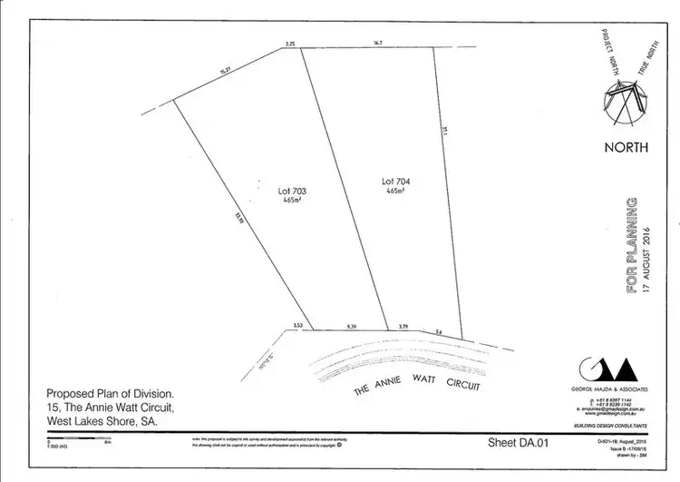Second view of Homely land listing, Lot 703 - 15 The Annie Watt Circuit, West Lakes Shore SA 5020