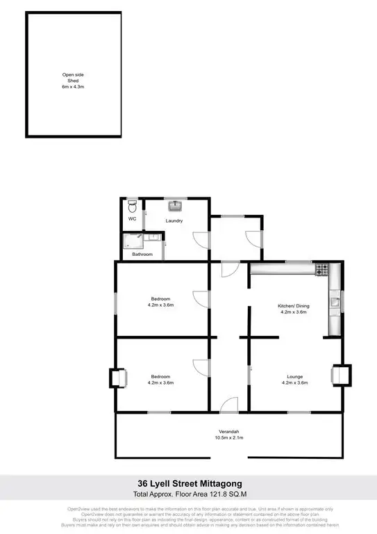 Seventh view of Homely house listing, 36 Lyell Street, Mittagong NSW 2575