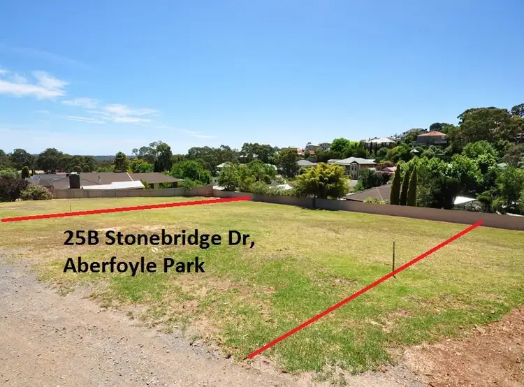 Main view of Homely land listing, 25B Stonebridge Drive, Aberfoyle Park SA 5159