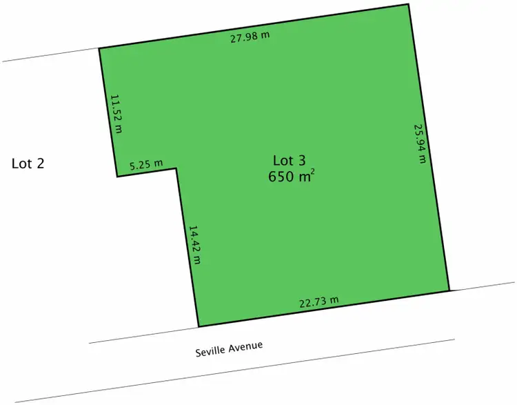 Main view of Homely land listing, Lot 3 Seville Avenue, Gulfview Heights SA 5096