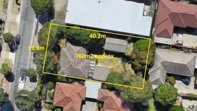 Main view of Homely house listing, 78 Harlington Street, Clayton VIC 3168