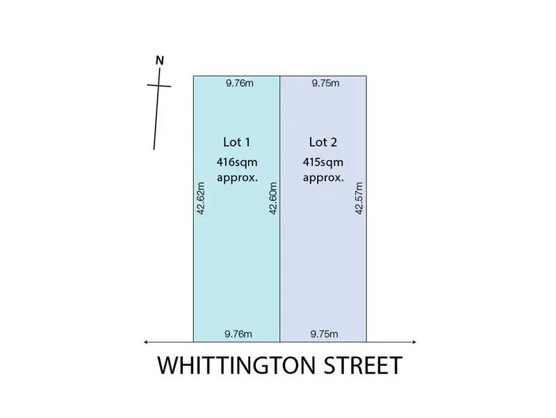 Main view of Homely land listing, Lots 1 and 2/66 Whittington Street, Enfield SA 5085