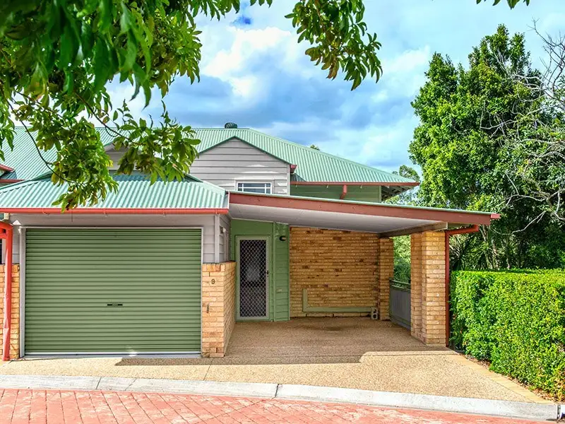 Main view of Homely townhouse listing, 9/360 Simpsons Road, Bardon QLD 4065