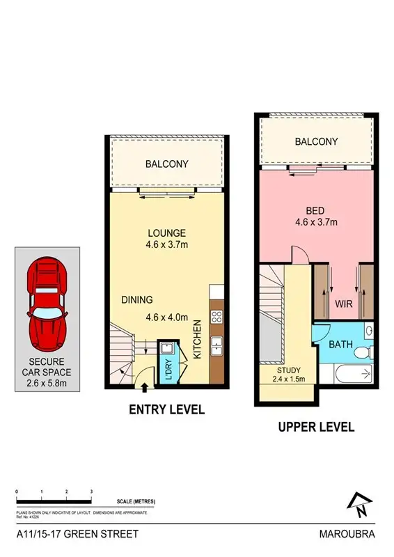 Fifth view of Homely apartment listing, A11/15-17 Green Street, Maroubra NSW 2035
