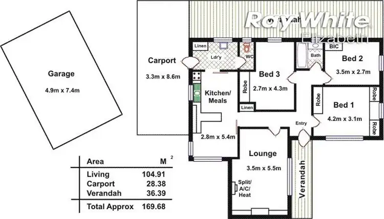 Second view of Homely house listing, 33 Fordingbridge Road, Davoren Park SA 5113