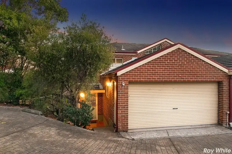 Main view of Homely townhouse listing, 11/82-100 Delaney Drive, Baulkham Hills NSW 2153