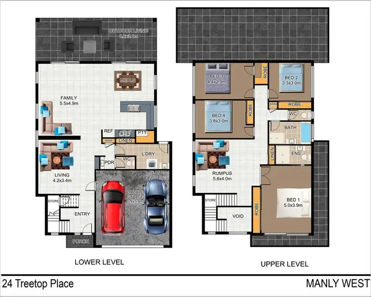 Fifth view of Homely house listing, 24 Treetop Place, Manly West QLD 4179