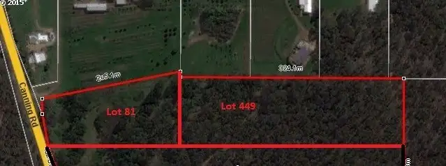 Main view of Homely land listing, Lots 81 and 449 Canning Road, Carmel WA 6076