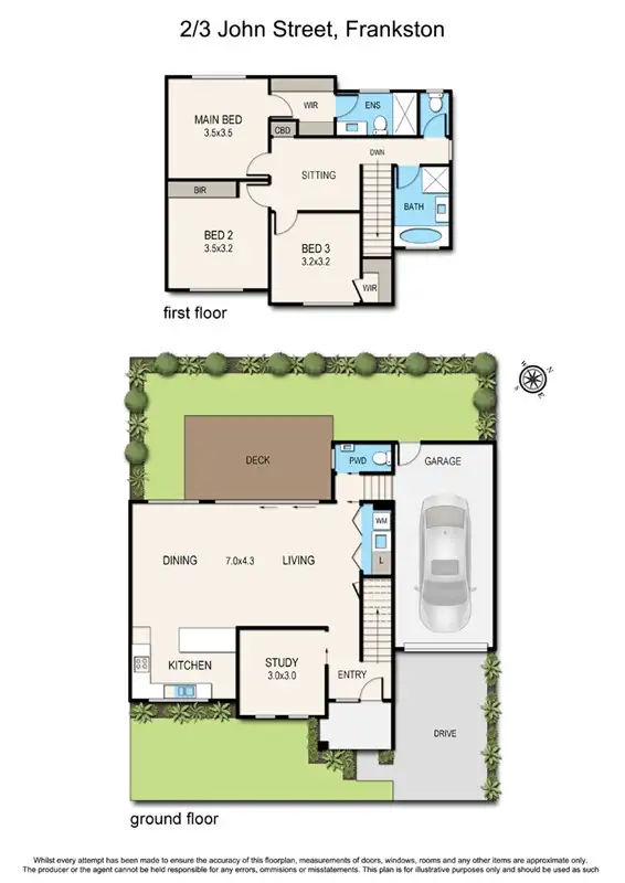 Fifth view of Homely house listing, 3/3 John Street, Frankston VIC 3199