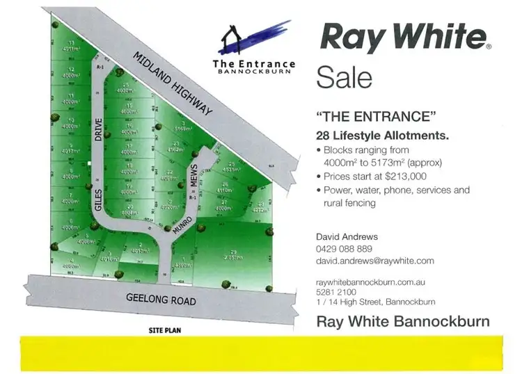 Lot 14 THE Entrance, Bannockburn VIC 3331