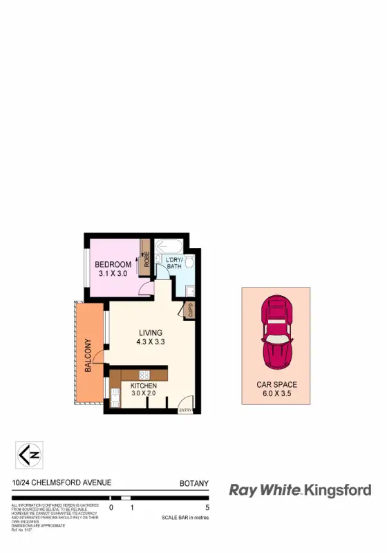 Seventh view of Homely apartment listing, 10/24 Chelmsford Avenue, Botany NSW 2019