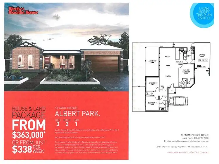 Third view of Homely land listing, 9A Avro Avenue, Albert Park SA 5014