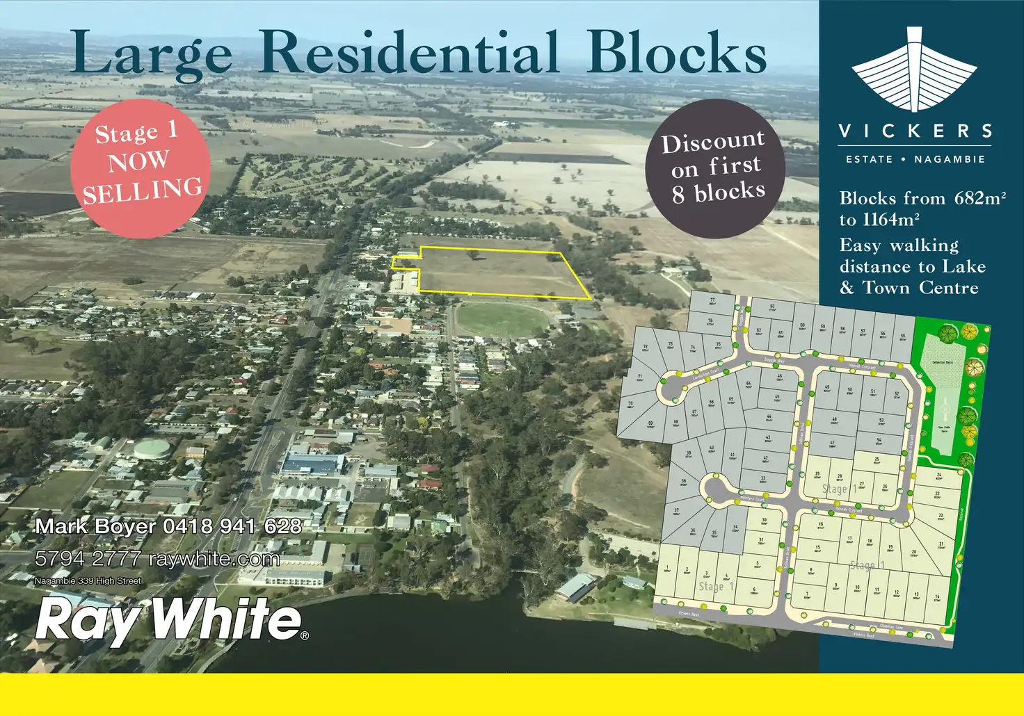Main view of Homely land listing, 2 (Lot 16) Hannah Crescent, Nagambie VIC 3608
