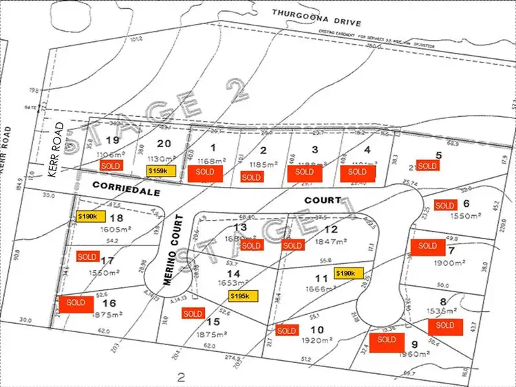 Second view of Homely land listing, Lot 14 (2) Merino Court, Thurgoona NSW 2640