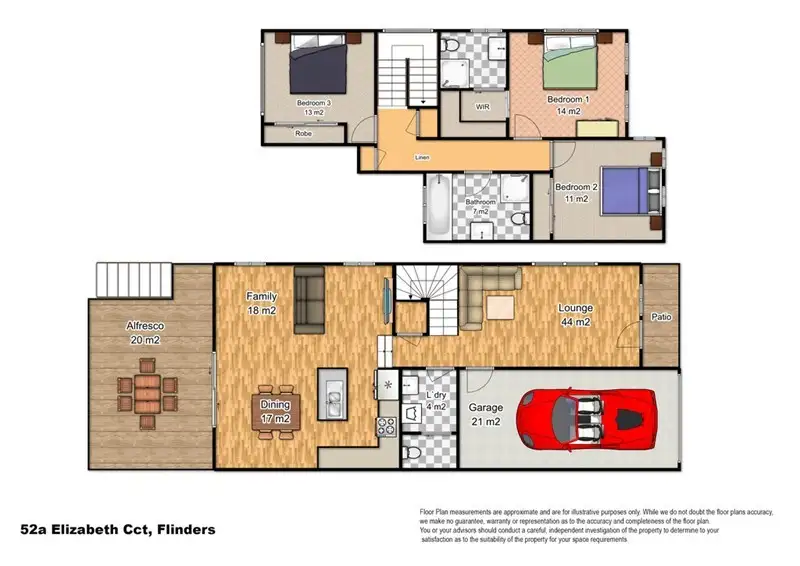 Main view of Homely house listing, 52a Elizabeth Circuit, Flinders NSW 2529