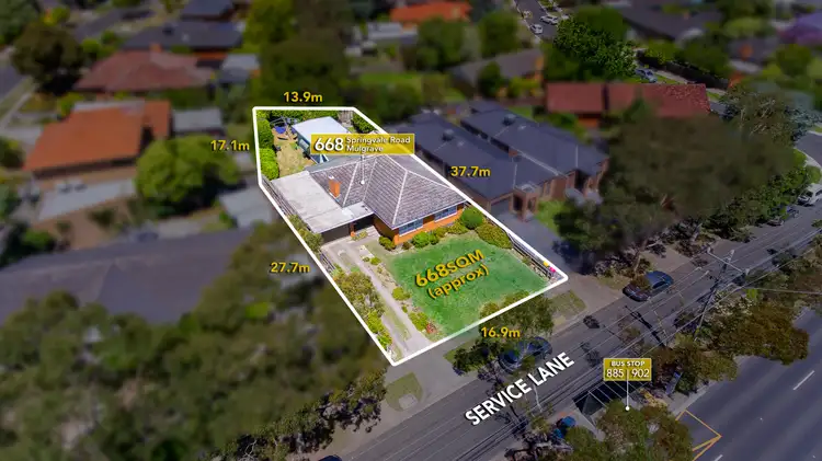 Third view of Homely house listing, 668 Springvale Road, Mulgrave VIC 3170