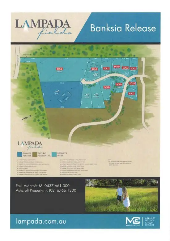 Main view of Homely land listing, Lot 135 Lampada Fields Banksia Release, Tamworth NSW 2340