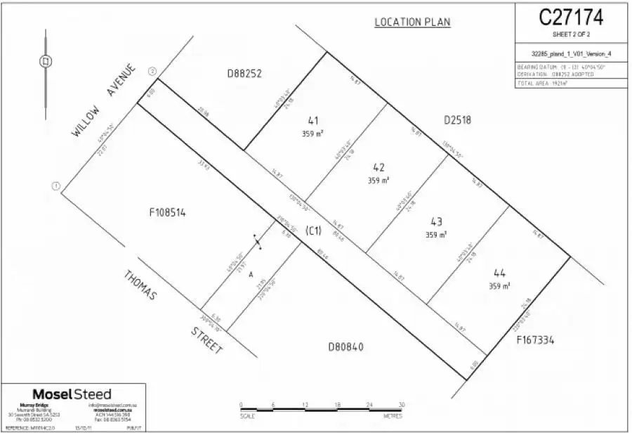 Main view of Homely land listing, 1a Willow Avenue, Murray Bridge SA 5253