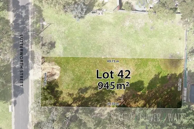 Main view of Homely land listing, Lot 42 Lutterworth Street, Macclesfield SA 5153